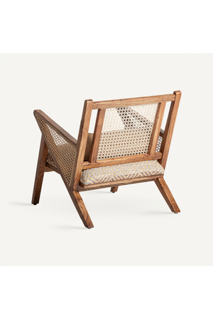 Patterned Jute Boho Armchair | Vical Home Hickori | Oroa.com