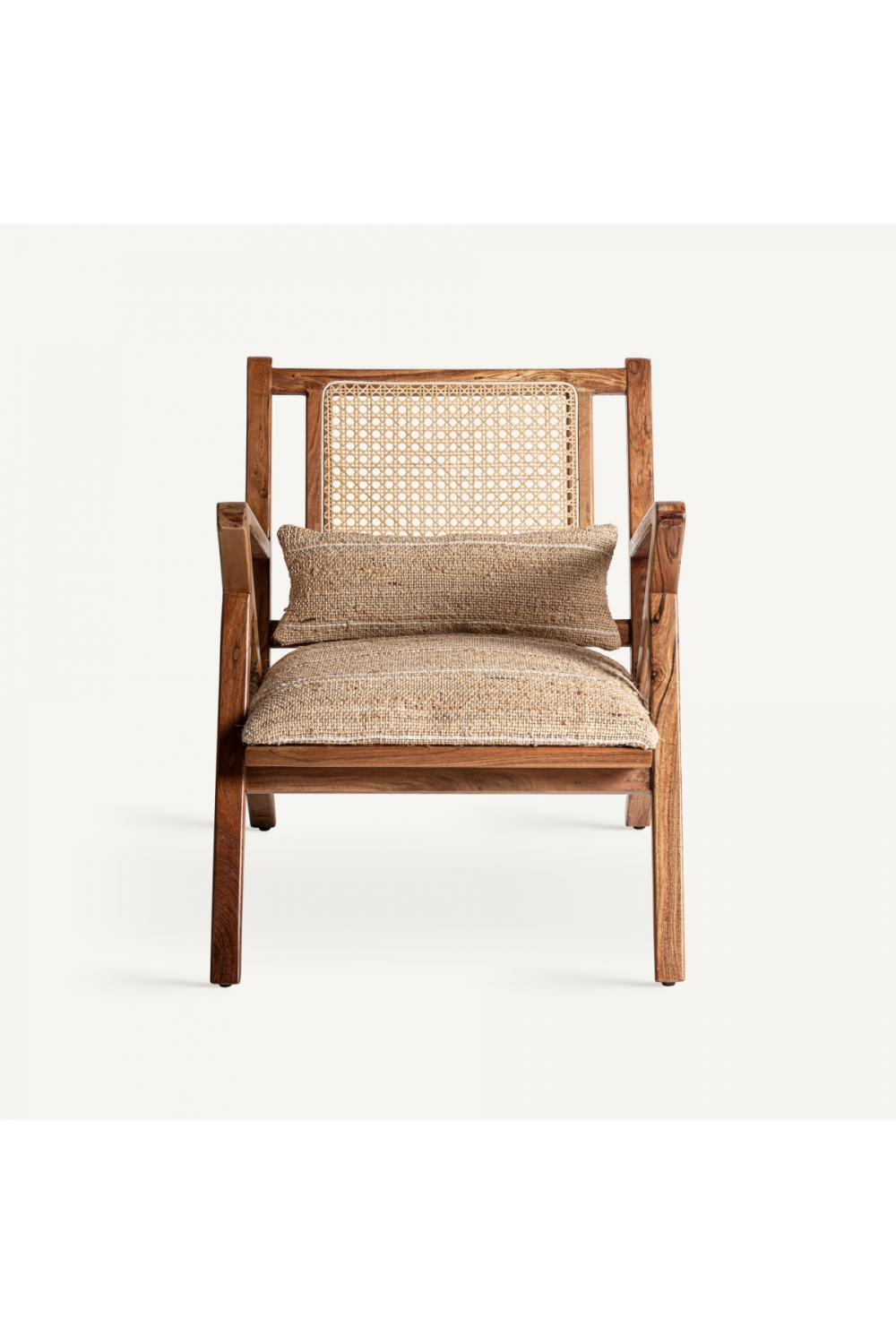 Jute Padded Seat Armchair | Vical Home Hickory | Oroatrade.com