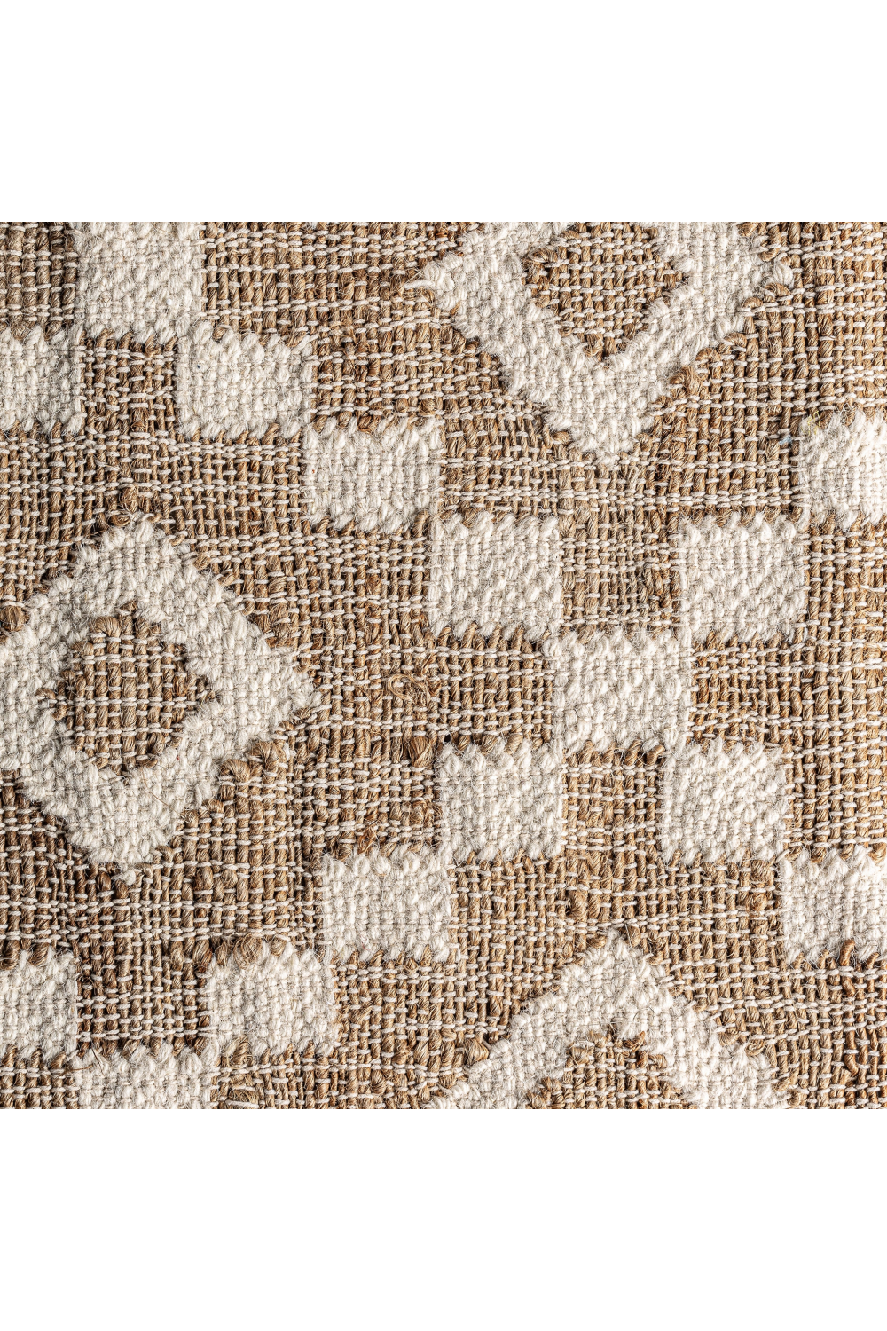 Geometric Pattern Jute Wall Decor | Vical Home Sami | Oroa.com