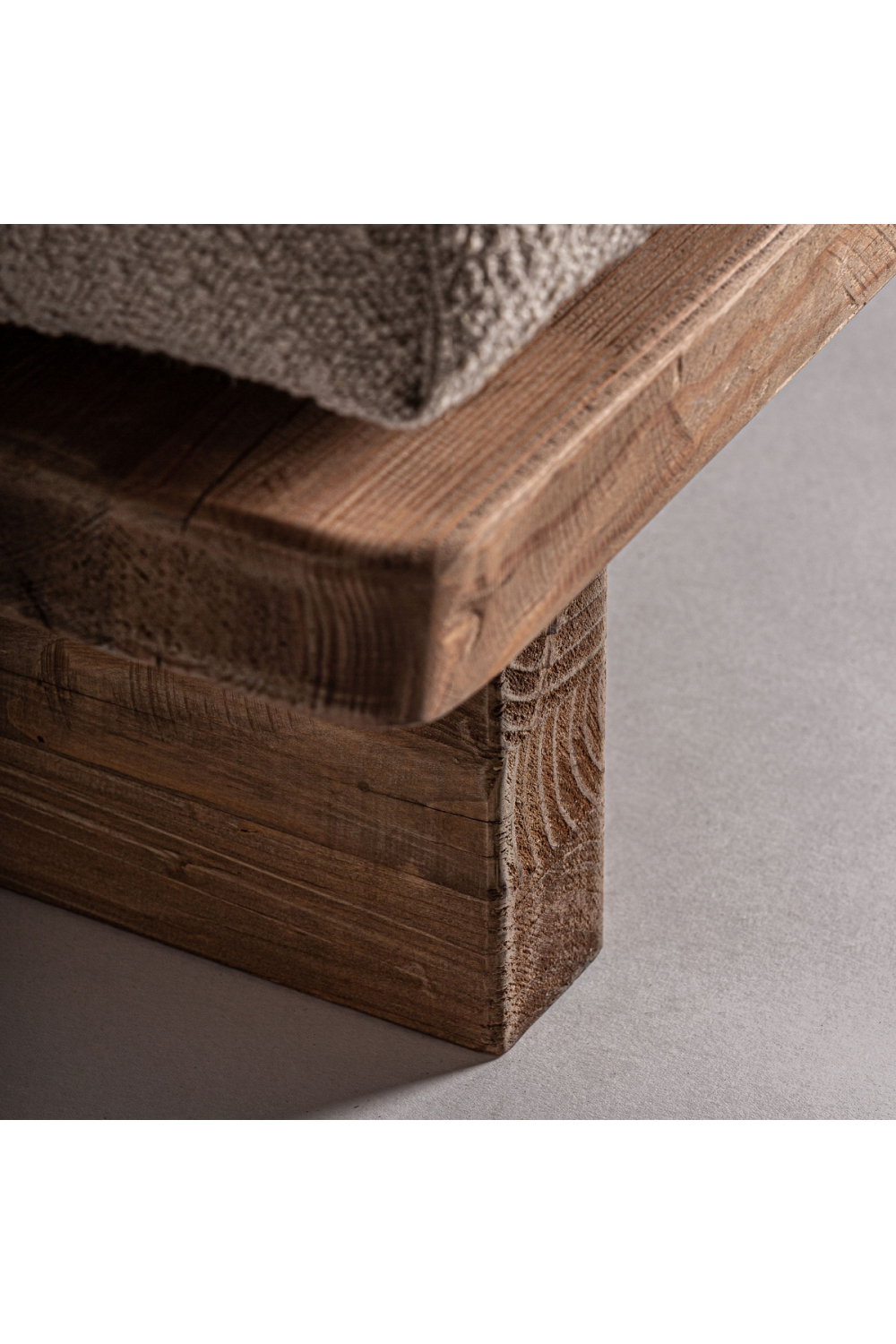 Padded Pine Lounge Chair | Vical Home Givry | Oroa.com