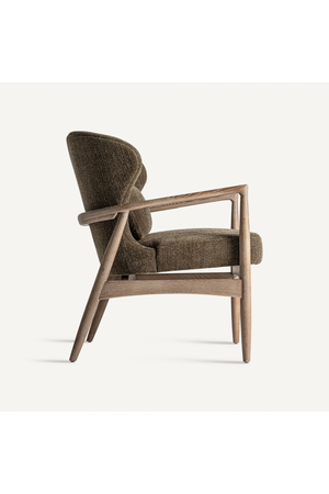 Green Wingback Armchair | Vical Home Tarres | Oroa.com