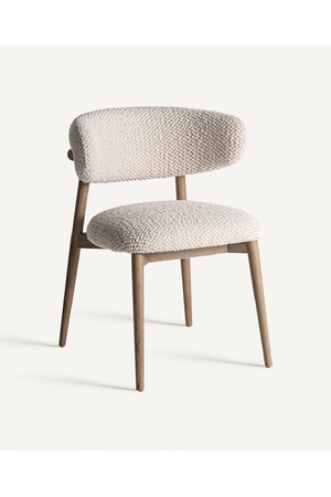 Beige Upholstered Accent Chair | Vical Home Glorenza | Oroa.com