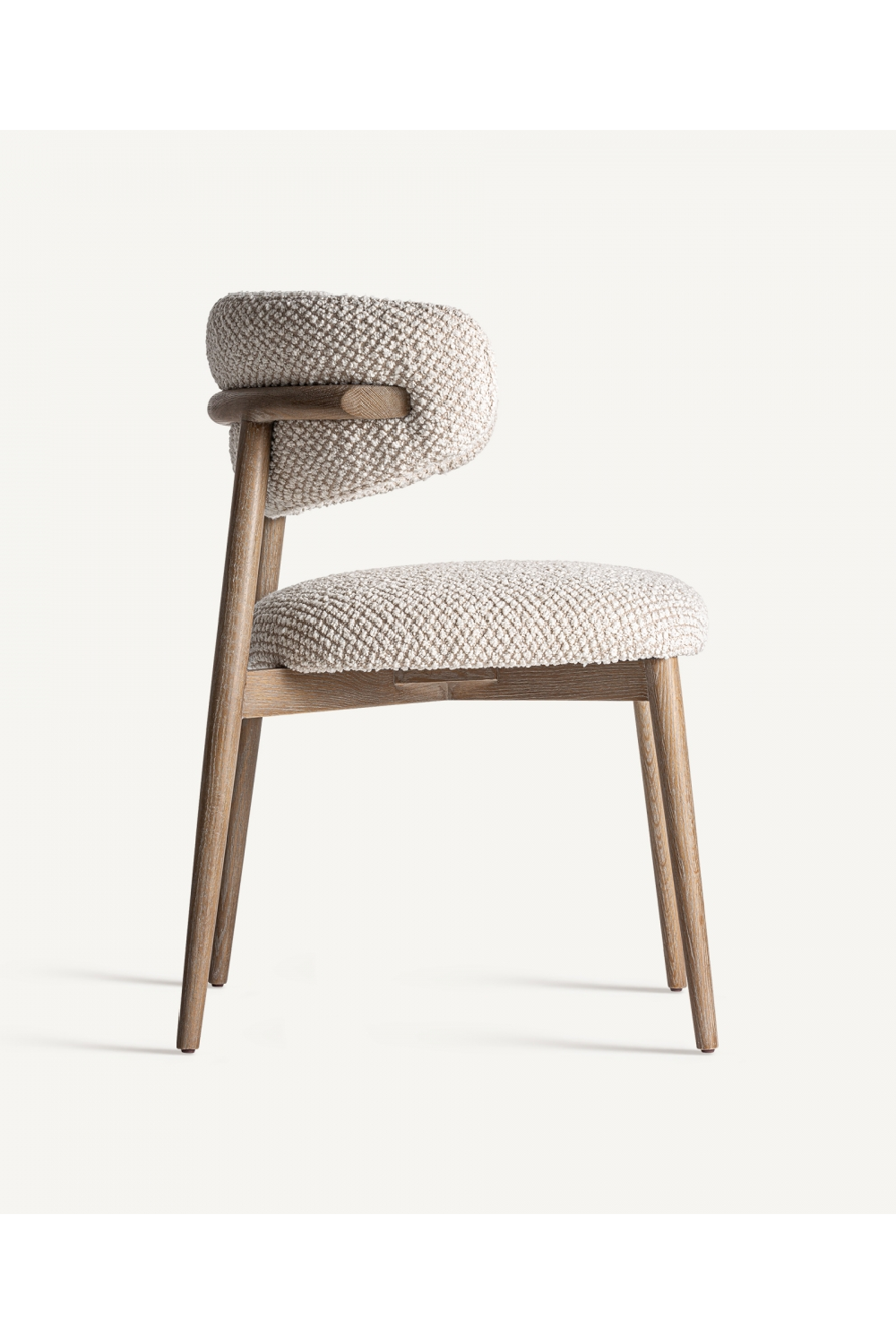 Beige Upholstered Accent Chair | Vical Home Glorenza | Oroatrade.com