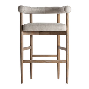   Modern European furniture - Curved Ash Wood Counter Stool - www.oroa.com | Oroa.com