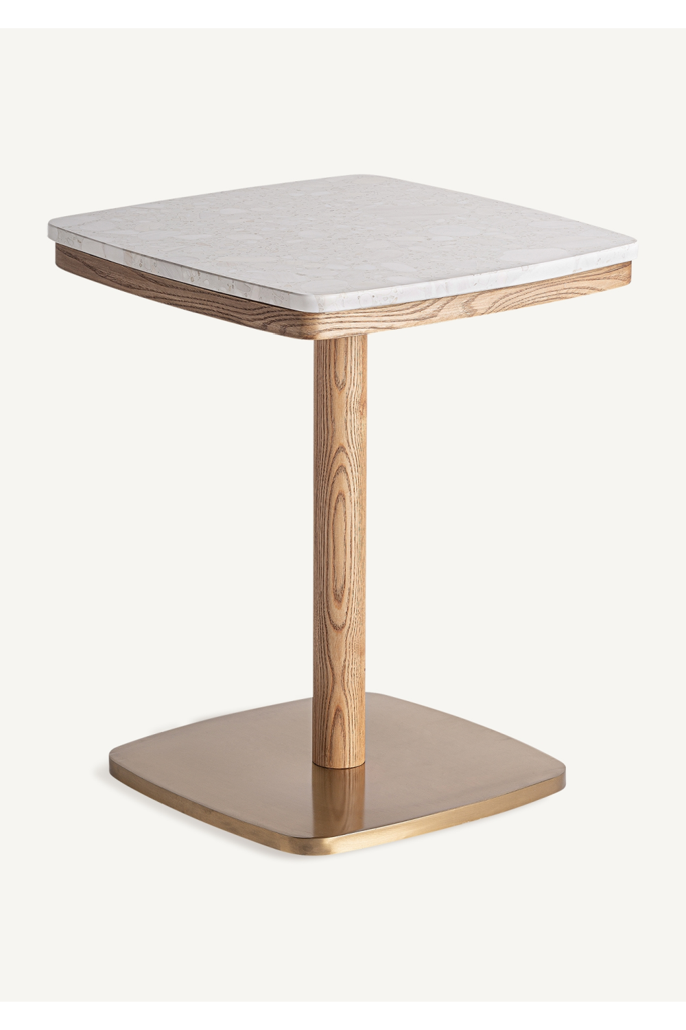 White Terrazzo Bar Table | Vical Home Alferce | Oroa.com