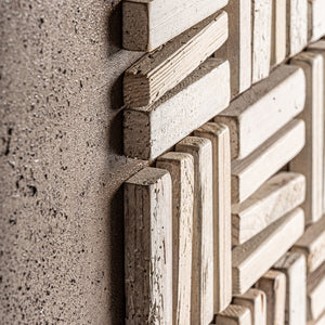   Pine Wood Relief Wall Art | Oroa.com