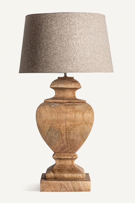 Natural Mango Wood Table Lamp | Vical Home | Oroa.com