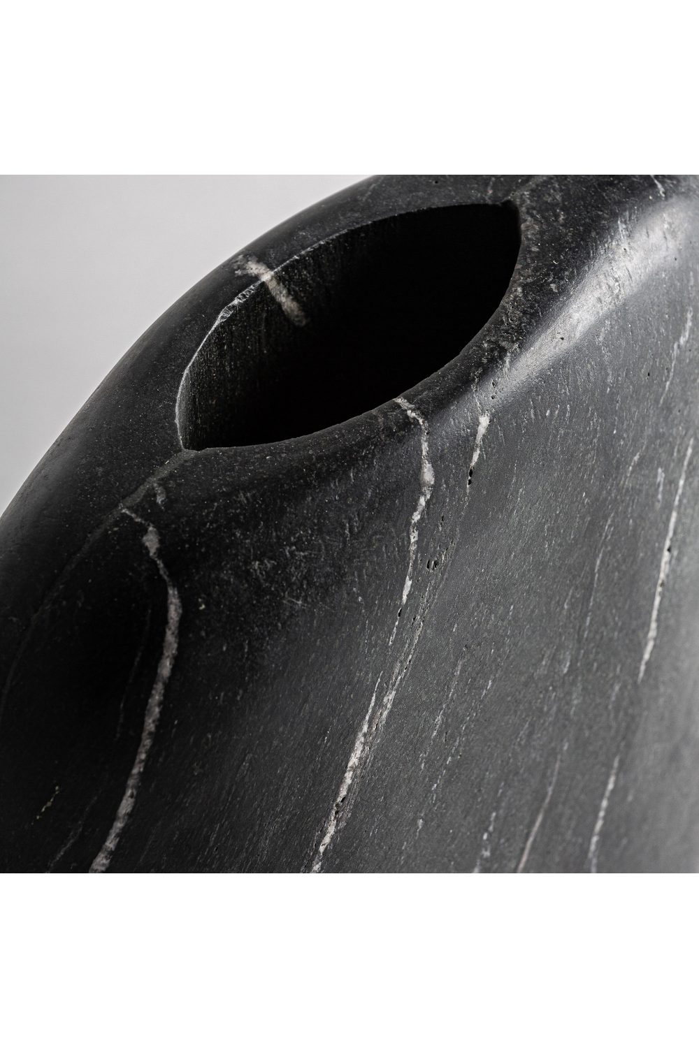 Black Marble Vase S | Vical Home Levi | Oroa.com