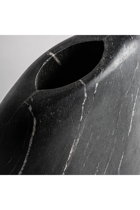 Black Marble Vase S (2) | Vical Home Levi | Oroa.com