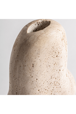 Cream Marble Vase | Vical Home Jasha | Oroa.com