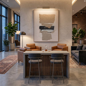   Brown Canvas Art Print | Oroa.com