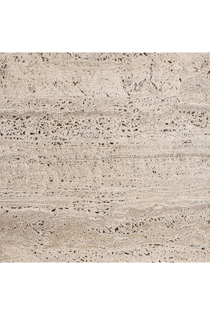   White Travertine Side Table | Oroa.com