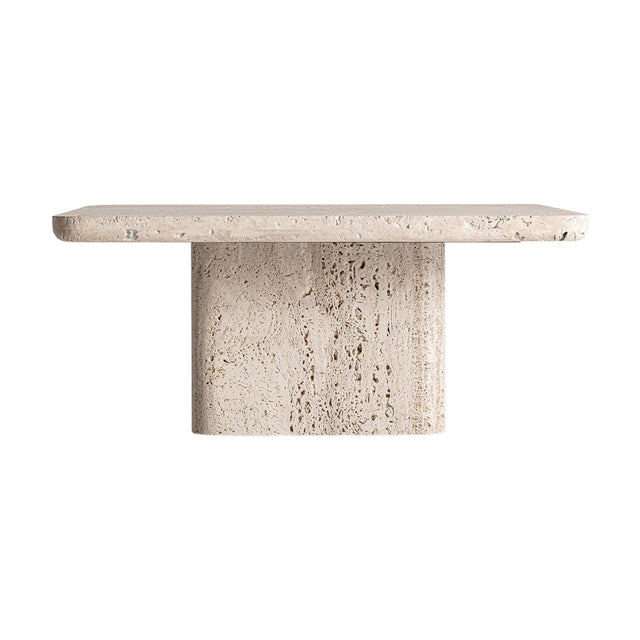 Modern furniture - Beige Travertine Coffee Table - www.oroa.com