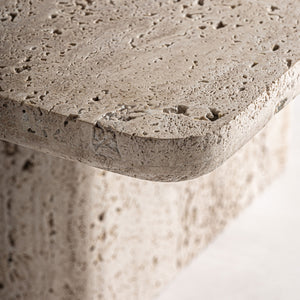  Modern furniture - Beige Travertine Coffee Table - www.oroa.com | Oroa.com