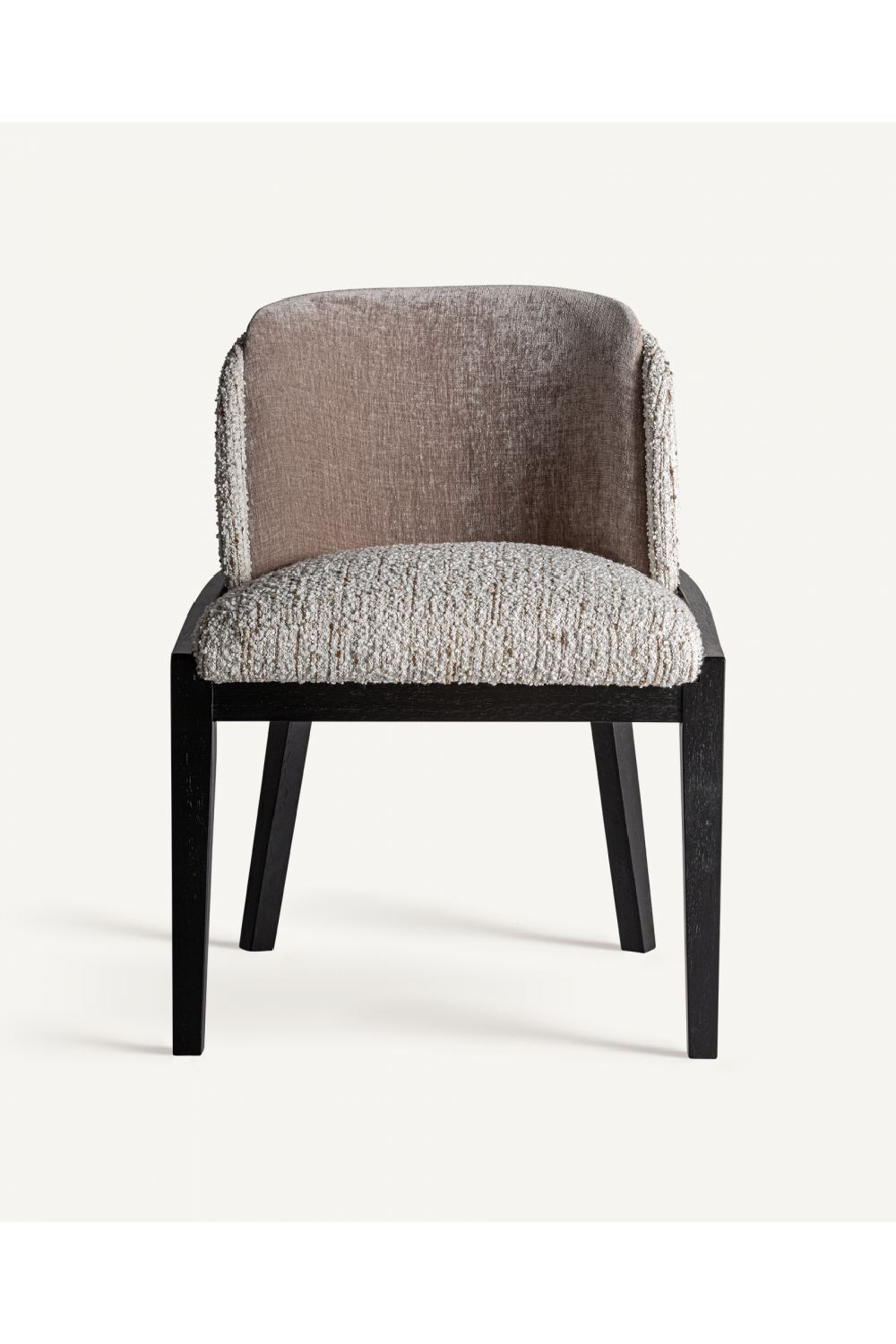Brown Cotton Dining Chair | Vical Home Malters | Oroa.com