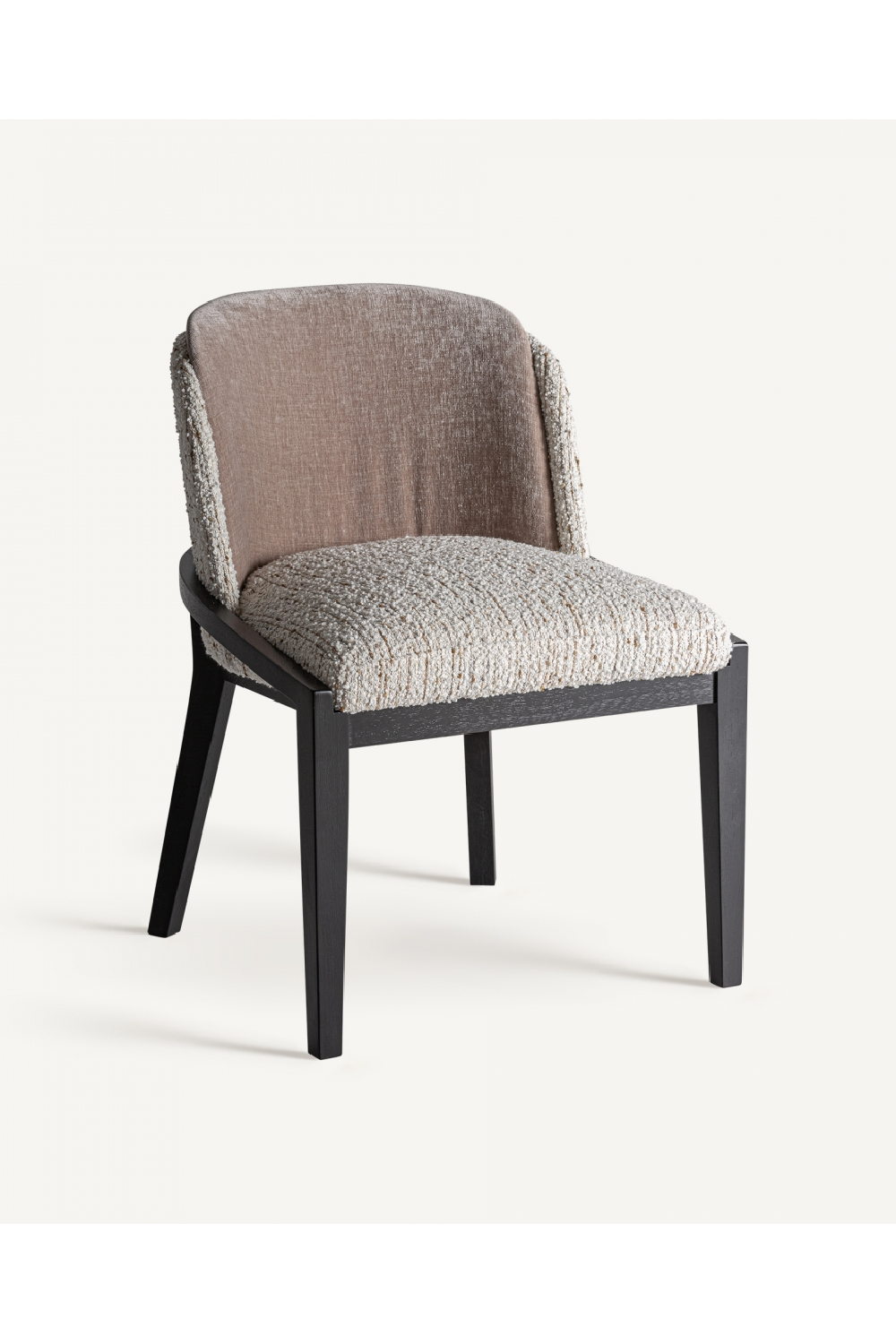 Brown Cotton Dining Chair | Vical Home Malters | Oroa.com