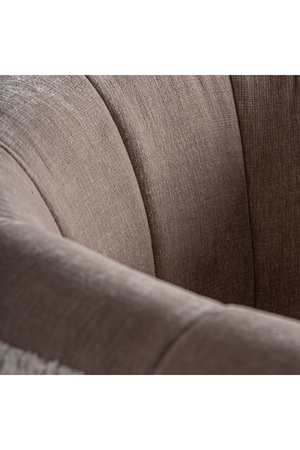 Taupe Round Back Armchair | Vical Home Erbach | Oroa.com