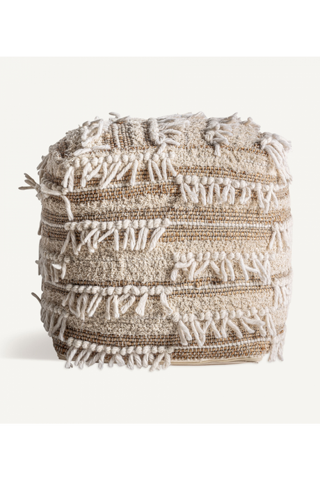 Boho Style Pouf | Vical Home Zuri | Oroa.com