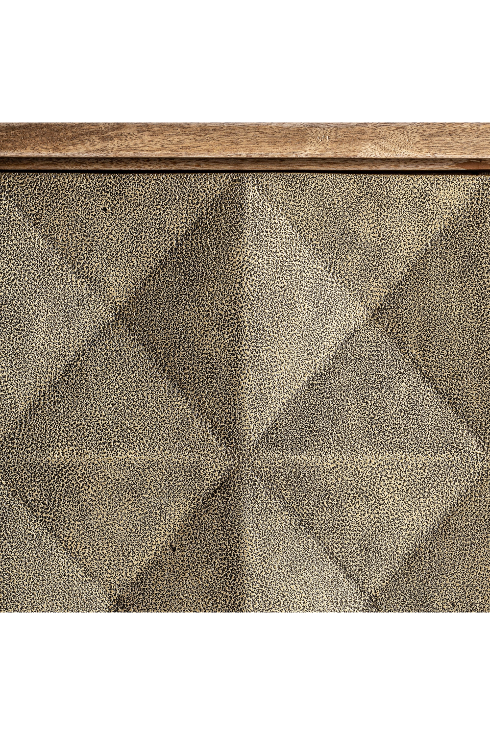 Triangular Patterned Wooden Sideboard | Vical Home Ezra | Oroa.com