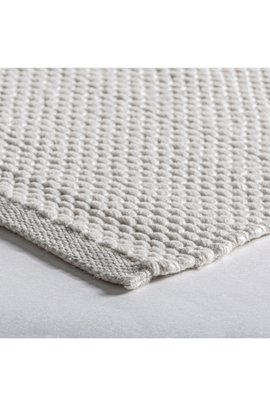 White Woven Outdoor Rug 11' x 8' | Vical Home Kirha Rug | Oroa.com