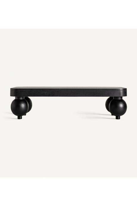 Black Mango Wood Coffee Table | Vical Home Zeniva | Oroa.com