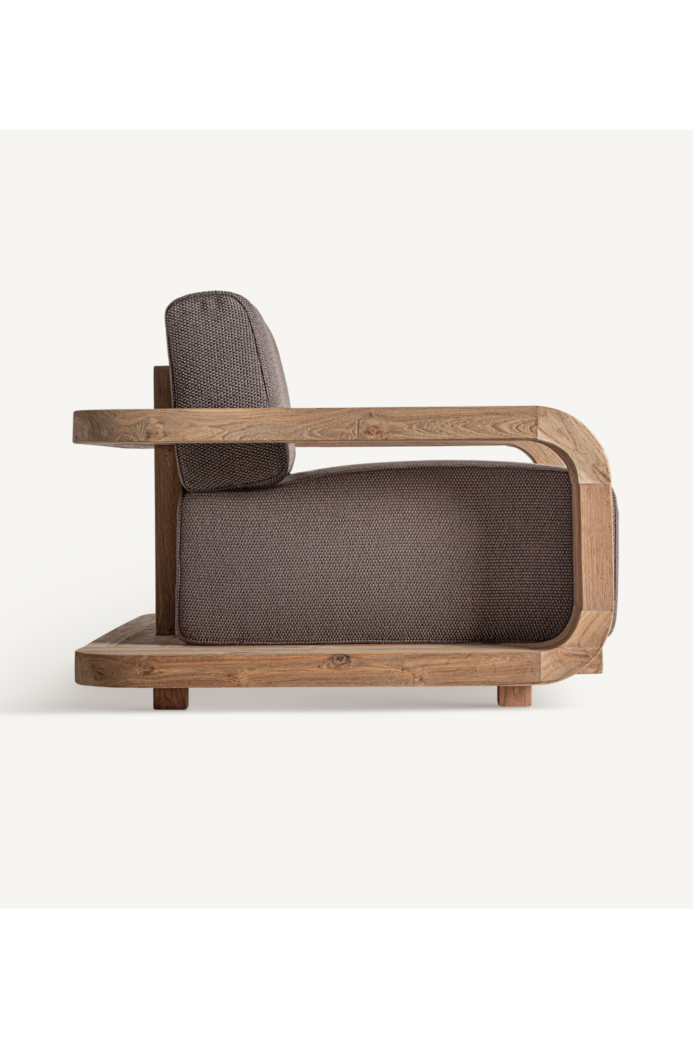 Brown Padded Armchair | Vical Home Corba | Oroa.com