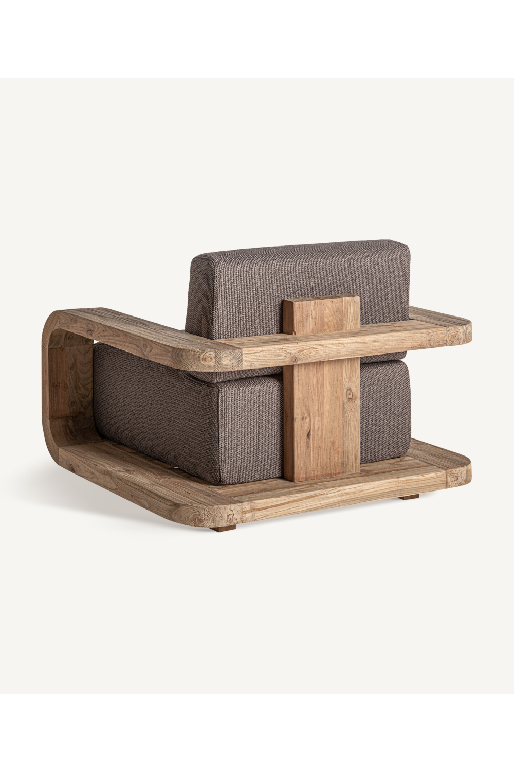 Brown Padded Armchair | Vical Home Corba | Oroa.com