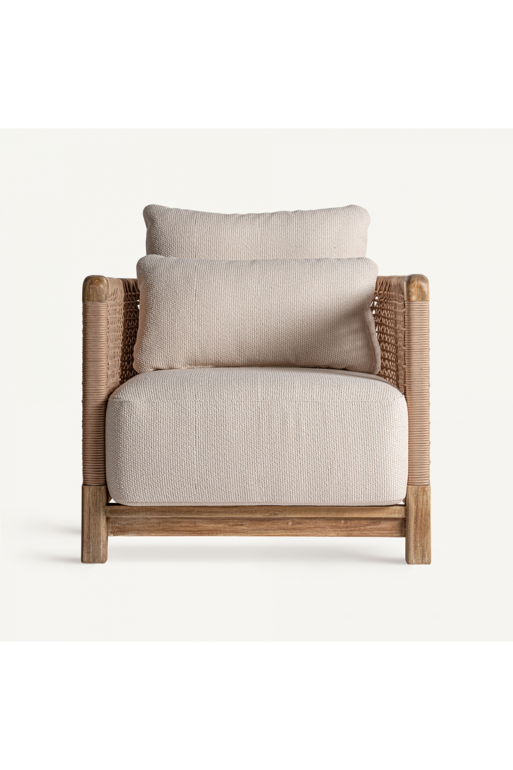 Braided Rope Lounge Armchair | Vical Home Trena | Oroatrade.com