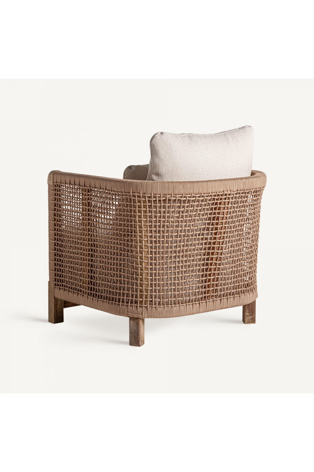 Braided Rope Lounge Armchair | Vical Home Trena | Oroatrade.com