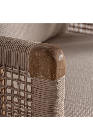 Rope Back Outdoor Chaise Longue | Vical Home Trena | Oroa.com