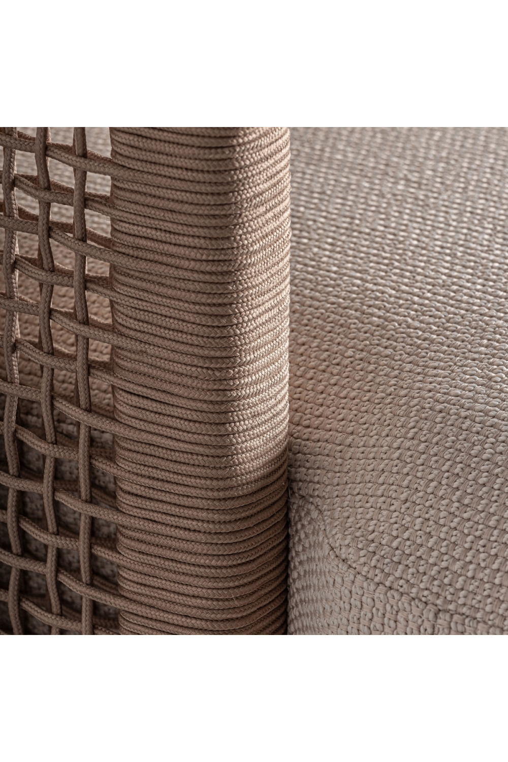 Rope Back Outdoor Chaise Longue | Vical Home Trena | Oroa.com