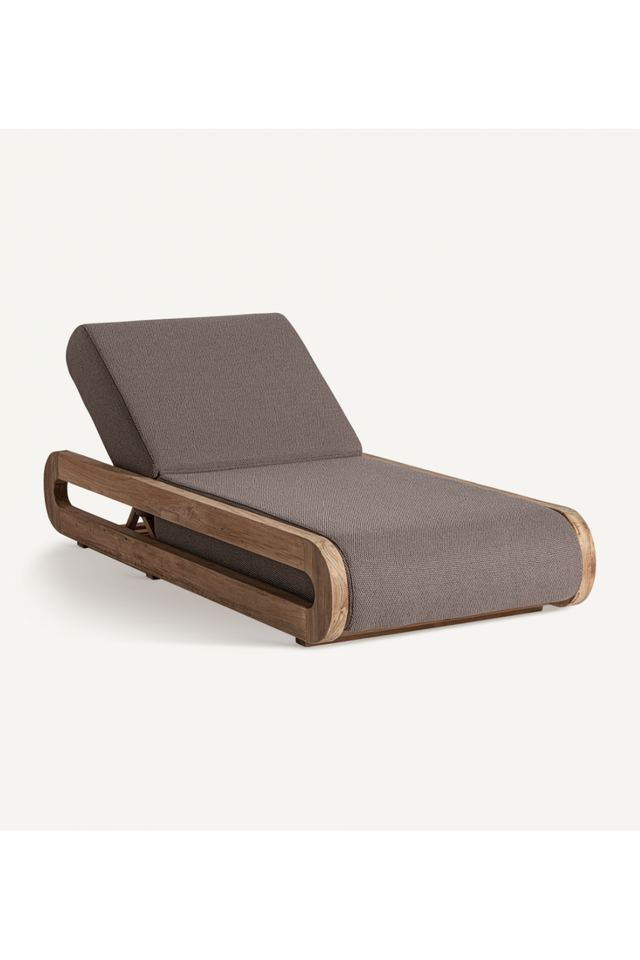 Outdoor Teak Deck Chair | Vical Home Corba | Oroa.com