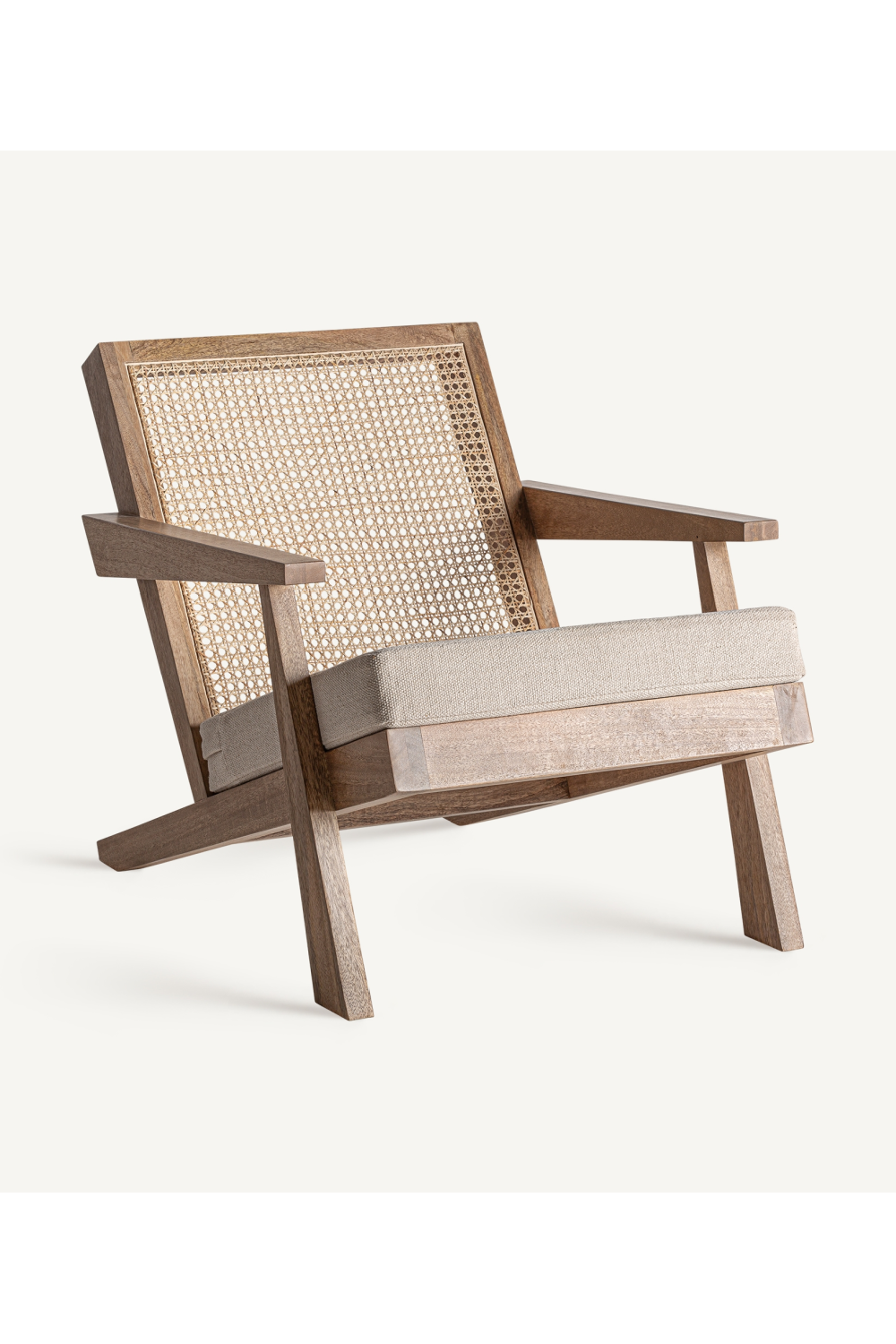 Mango Wood Inclined Armchair | Vical Home Wesweil | Oroa.com