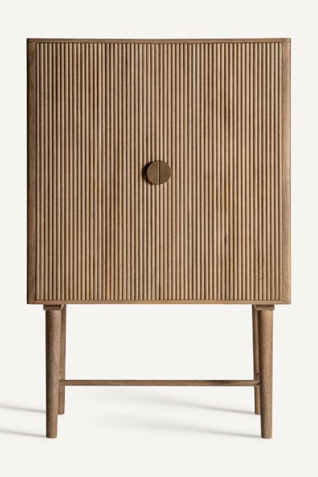 Mango Wood 2-Door Cabinet | Vical Home Zerf | Oroa.com