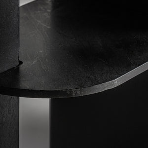   Modern European furniture - Black Mango Wood Shelf M - www.oroa.com | Oroa.com