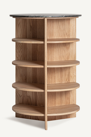   Oak Shelf Side Table | Oroa.com