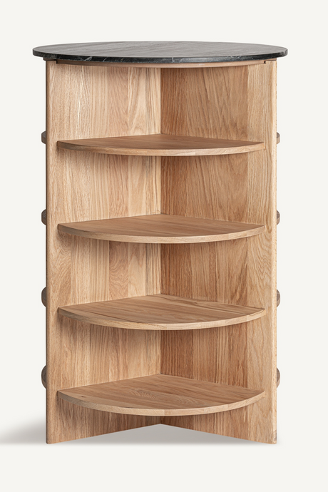   Oak Shelf Side Table | Oroa.com