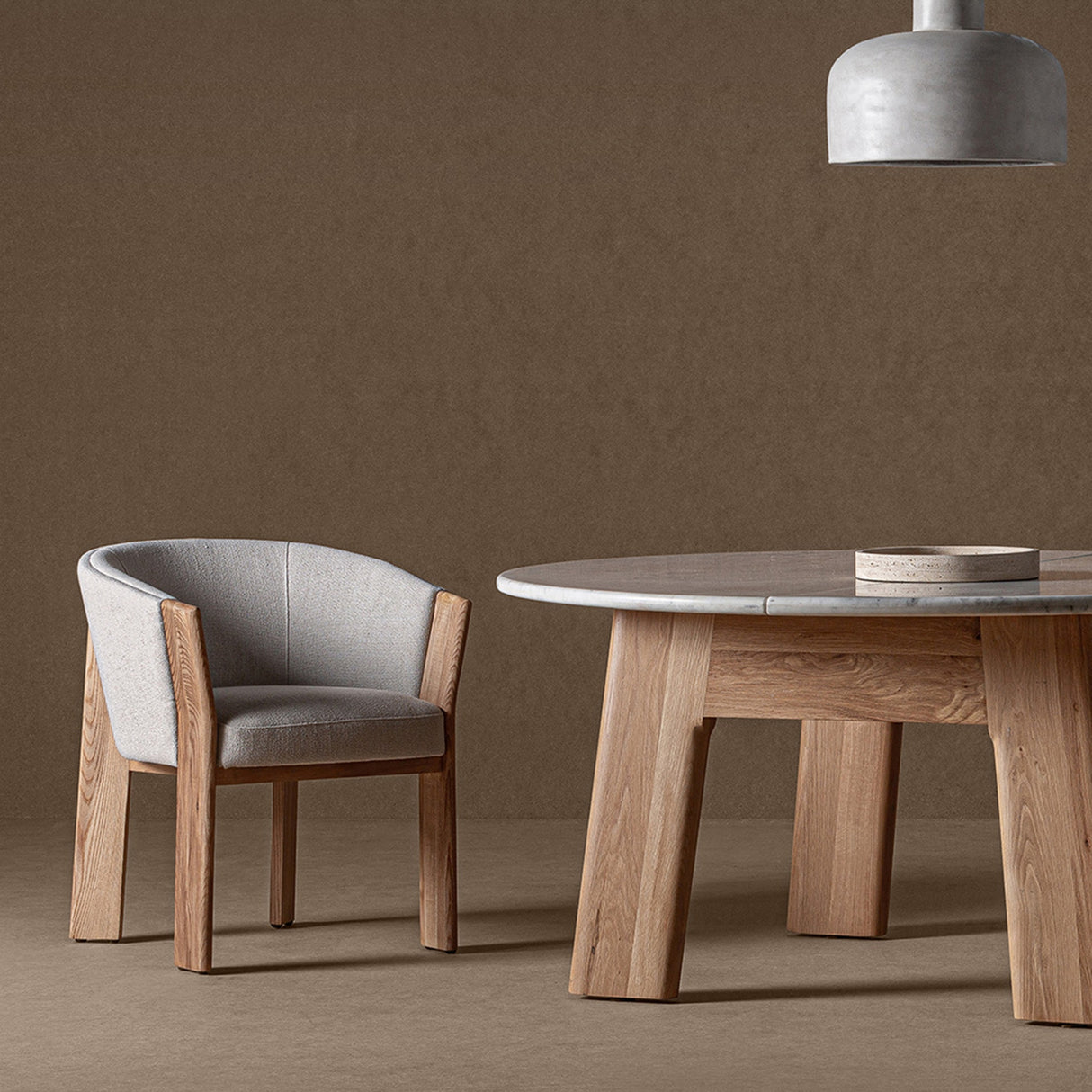   Modern furniture - White Marble Round Dining Table - www.oroa.com | Oroa.com