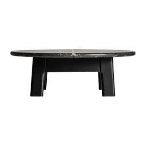  Modern European furniture - Black Oak Round Coffee Table - www.oroa.com | Oroa.com