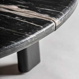   Modern European furniture - Black Oak Round Coffee Table - www.oroa.com | Oroa.com