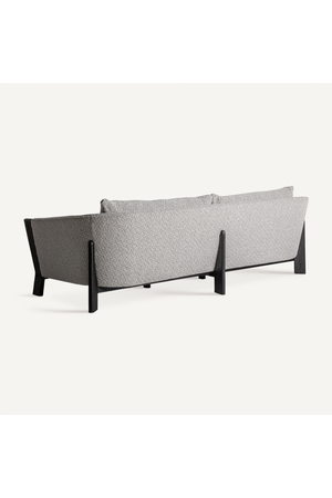 Black Oak Padded Sofa | Vical Home Nara | Oroa.com