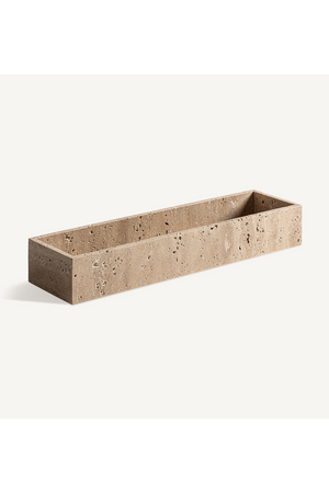   Cream Marble Tray | Oroa.com