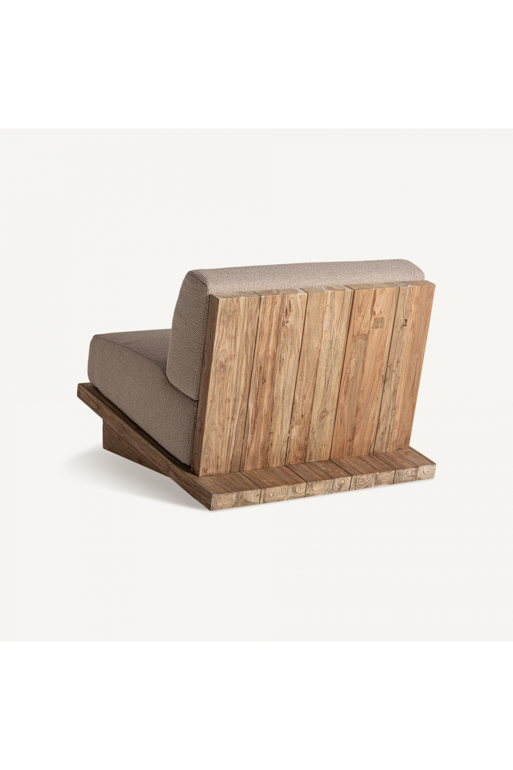 Teak Inclined Seat Armchair | Vical Home Pure | Oroatrade.com