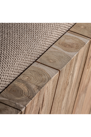 Teak Inclined Accent Chair | Vical Home Pure | Oroa.com