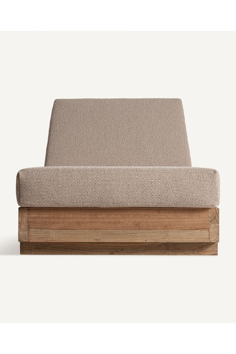 Teak Outdoor Deck Chair | Vical Home Pure | Oroa.com