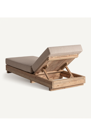 Teak Outdoor Deck Chair | Vical Home Pure | Oroa.com