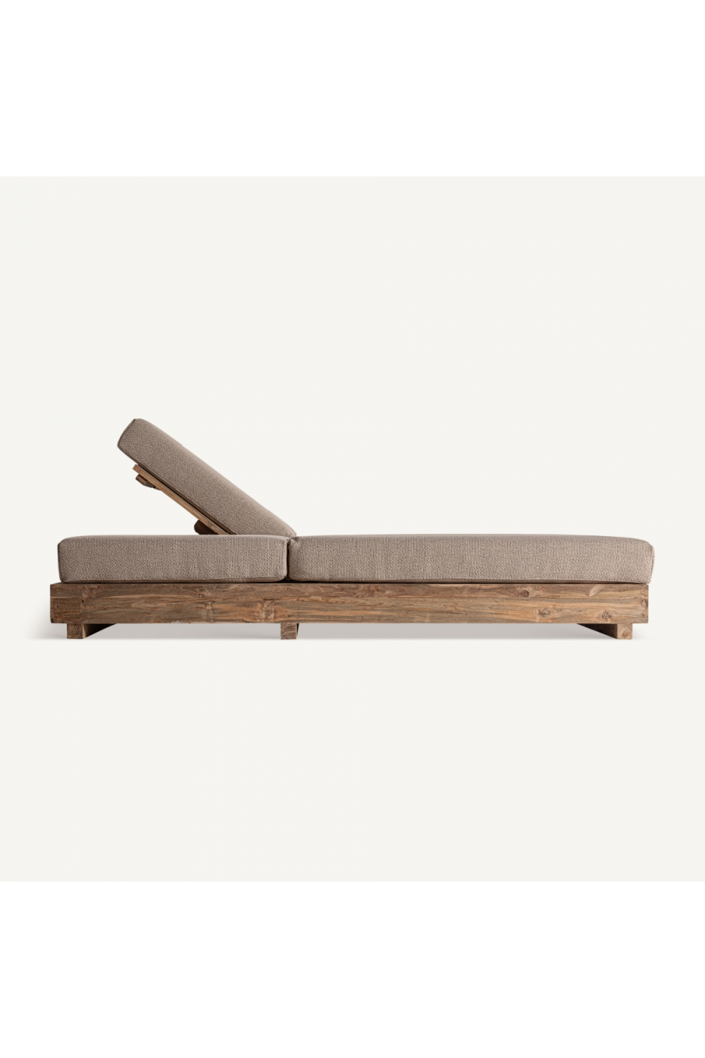 Teak Double Outdoor Chaise | Vical Home Pure | Oroa.com