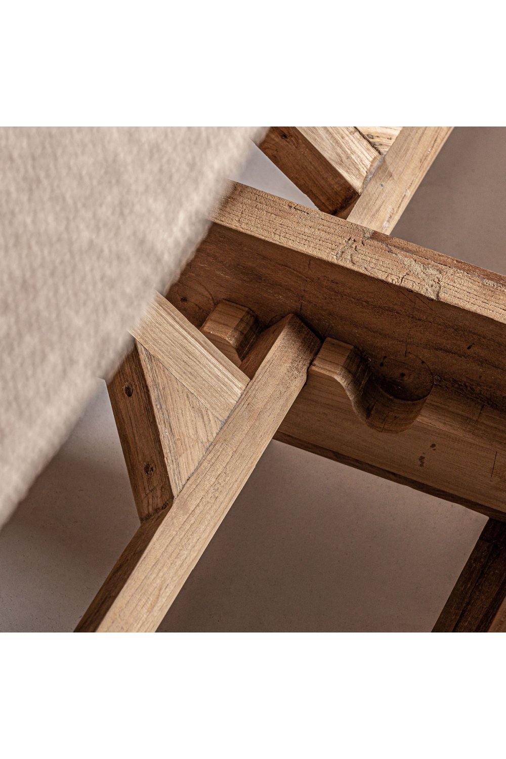 Teak Double Outdoor Chaise | Vical Home Pure | Oroa.com