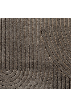 Brown Viscose Area Rug 11' x 8' | Vical Home Niara | Oroa.com