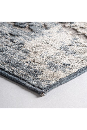 Faded Blue Viscose Rug 10' x 7' | Vical Home Hami | Oroa.com